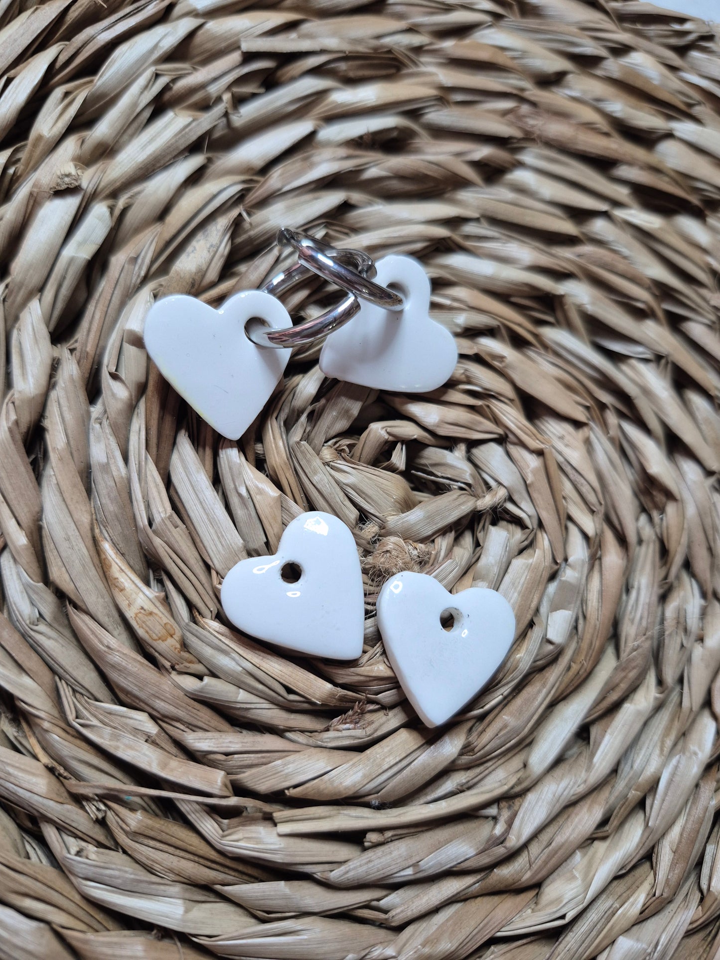 Créoles pampilles cœurs